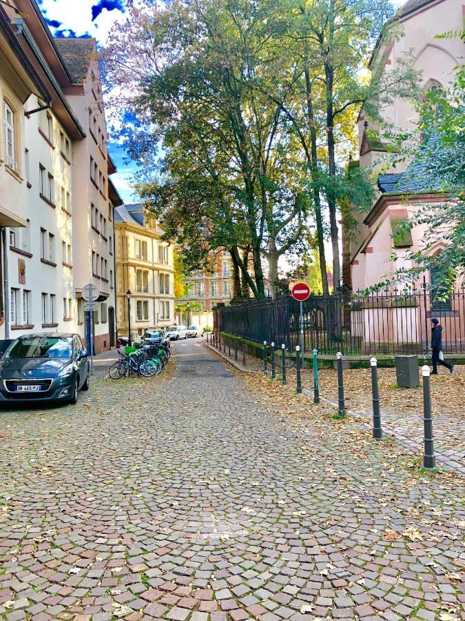 Apartamento Cosy & Quiet Flat In Historical Lively Center Of Estrasburgo Exterior foto