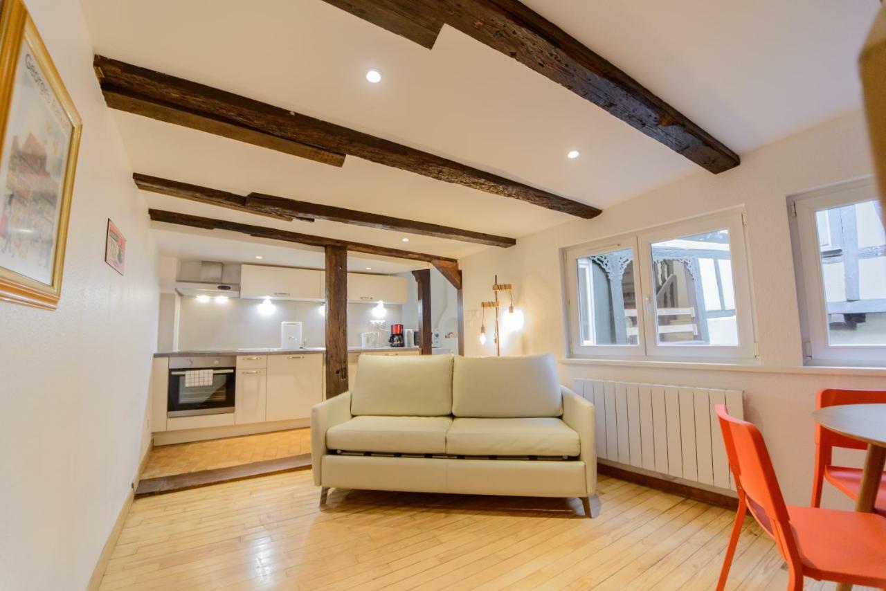 Apartamento Cosy & Quiet Flat In Historical Lively Center Of Estrasburgo Exterior foto