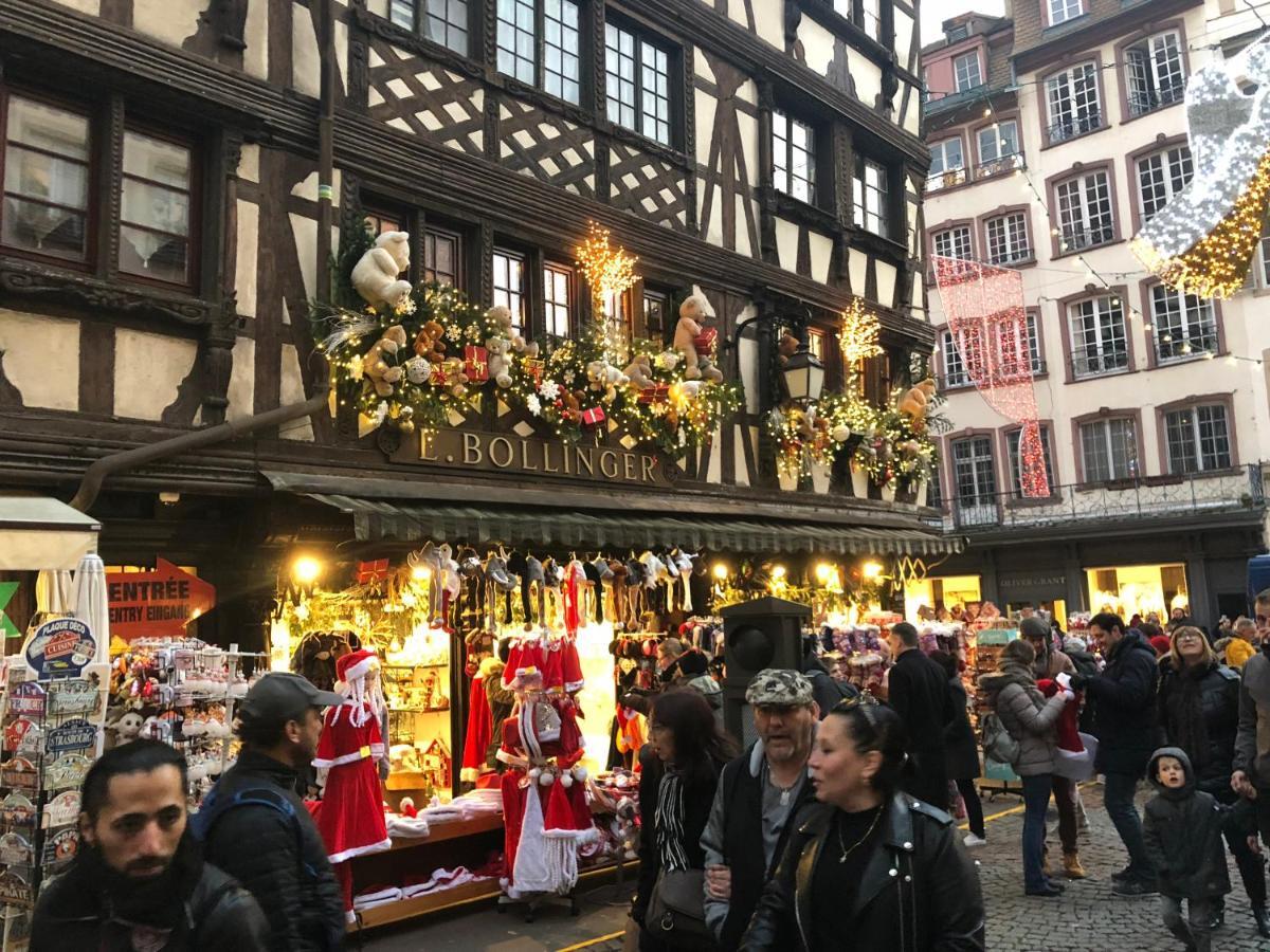 Apartamento Cosy & Quiet Flat In Historical Lively Center Of Estrasburgo Exterior foto
